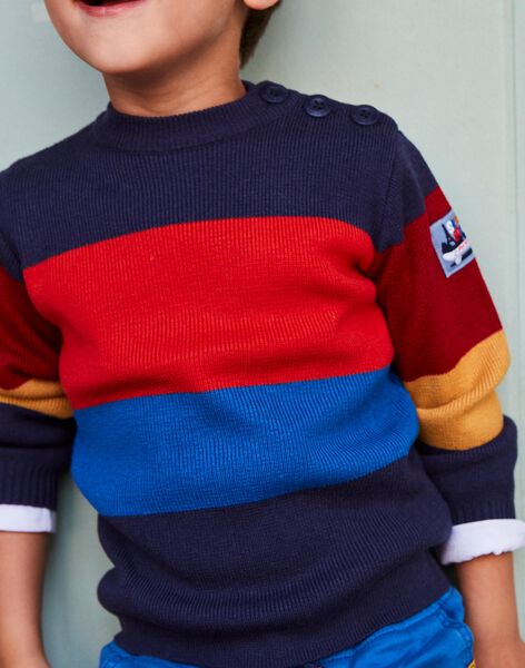 Wool sweater with stripes DAJETAGE / 22H3PGE1PULC205