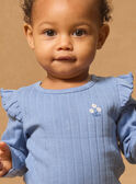 Greyish blue BODYSUIT MADALIA / 25E1BF81BOD205