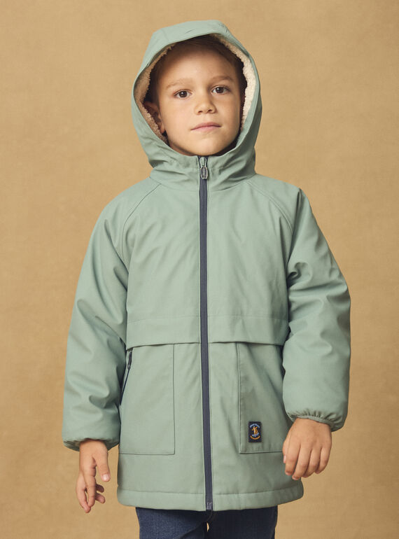 Greyish blue RAINCOAT NINIRAGE / 25H3PGE1IMP205