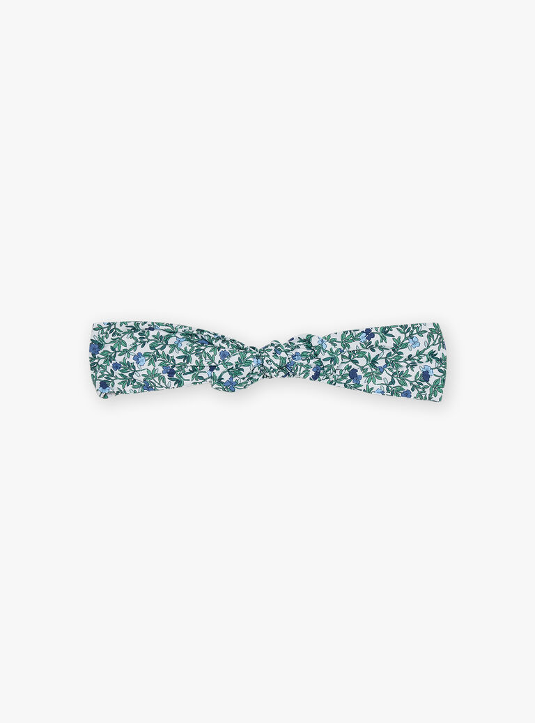 Floral print poplin headband Floral print poplin headband FUBANETTE / 23E4PFC2BAN001