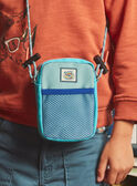 Blue shoulder bag KROSACAGE / 24E4PGE1BESC200