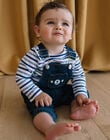 Blue raw denim overalls DABRANT / 22H1BG51SALP269