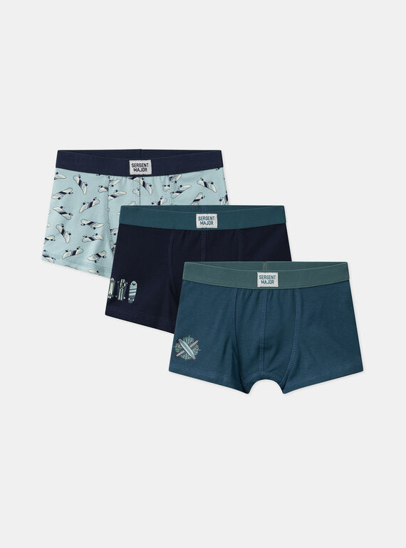 Pale turquoise BOXER MLIBRAGE / 25E5PG43BOX203
