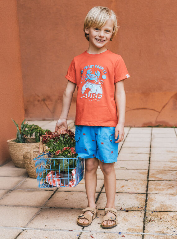 Red TEE SHIRT SS MLUROSSAGE / 25E3PGQ2TMC050