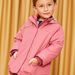 3 in 1 hooded parka old pink