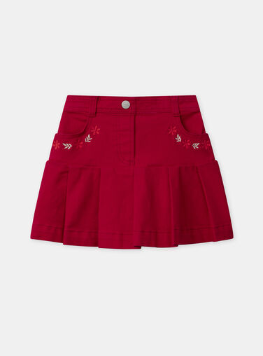 Red SKIRT NEJUPETTE / 25H2PFK1JUPF510