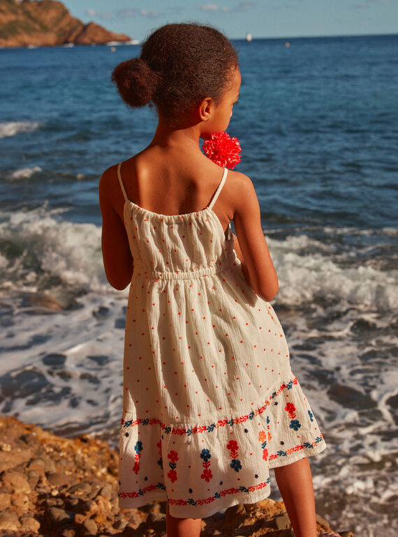 Off white SUNBATHING DRESS KLOBROETTE / 24E2PFS2RBS001