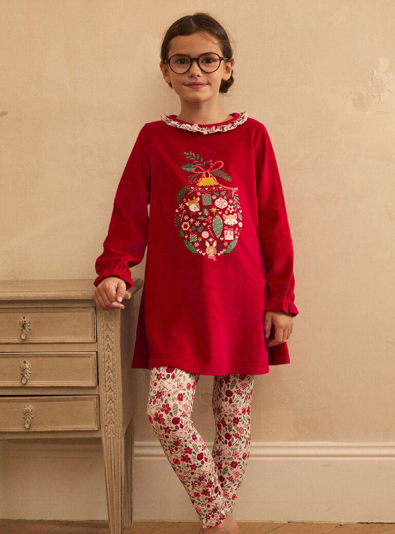 Red NIGHT DRESS LECAYETTE / 24H5PFF1CHN050