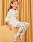 Jersey nightdress and leggings with fox and flower motifs DOUNAETTE / 22H5PF22CHN001