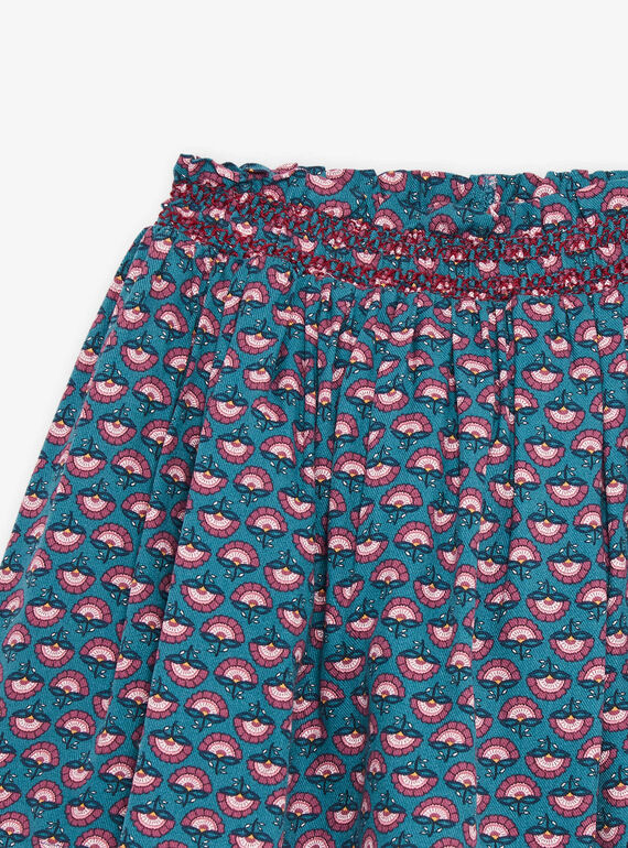 Short skirt with floral print DYFERETTE / 22H2PFU1JUP714
