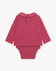 Black currant t-shirt bodysuit DAMELANIE / 22H1BFU1BOD712