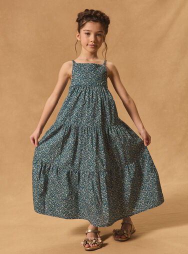 Blue SUNBATHING DRESS MMICHETTE / 25E2PFT2RBSC232