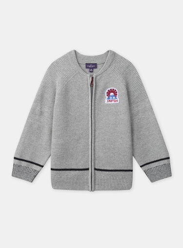 Heather grey KIDS CARDIGAN NOCOTAGE / 25H3PGP2GIL943