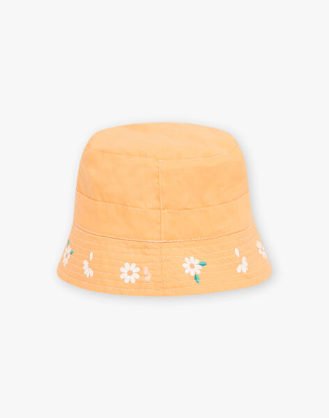 Reversible flowery hat in cotton for child girl CHAPETTE / 22E4PFM1CHAD322