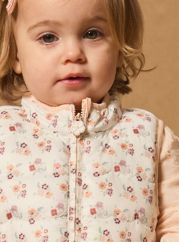 Orange DOWN JACKET MABLANCHE / 25E1BF71D3EE403