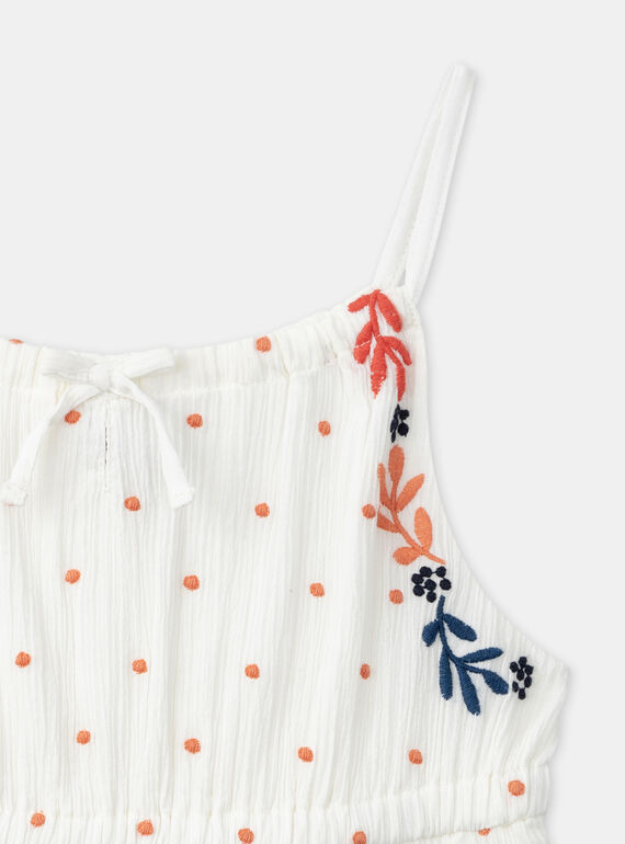 Off white SUNBATHING DRESS KLOBROETTE / 24E2PFS2RBS001