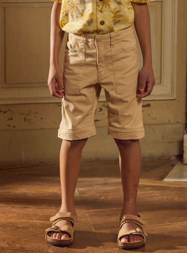 Beige PANTS Beige PANTS MLAZIPAGE / 25E3PGK1PAN080