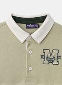 Green POLO SHIRT NIBLOCAGE / 25H3PGL1POLG607