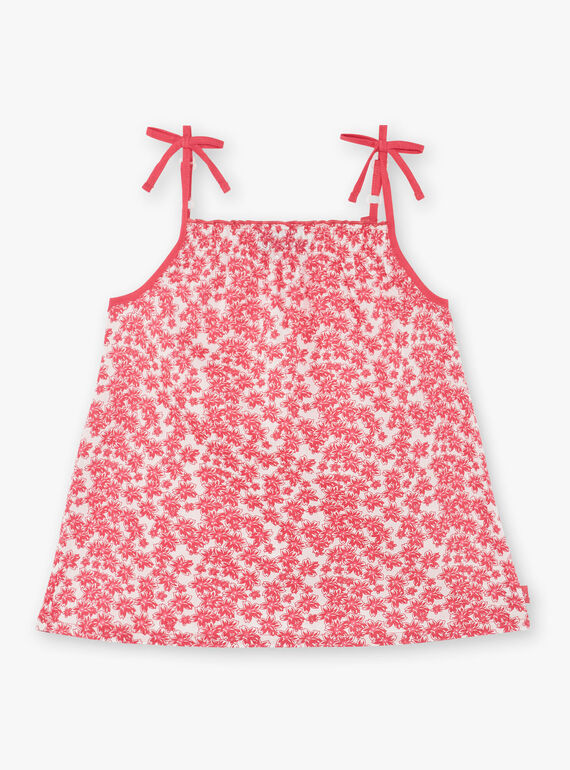 Pink tank top child girl ZLYNETTE1 / 21E2PFL2DEB304