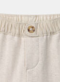 Heather beige PANTS LAULRIK / 24H1BGS1PANA011