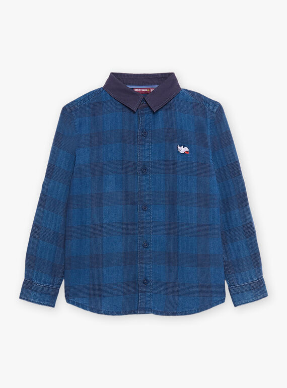 Blue checkered shirt DACHEMAGE / 22H3PG51CHMC207