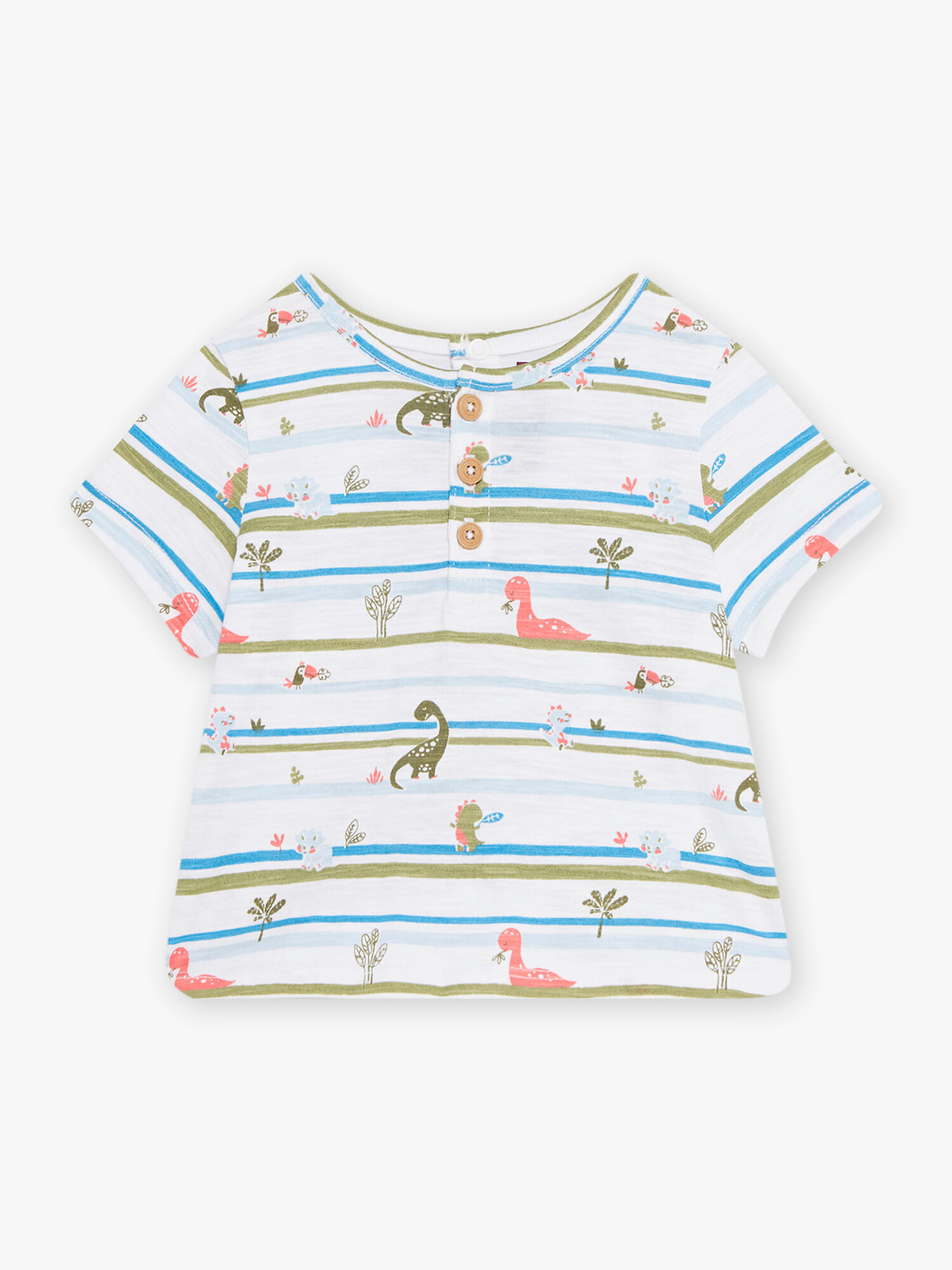 My Sky Unisex Baby Boys Girls T-Shirt Stripe Short Sleeve Tee