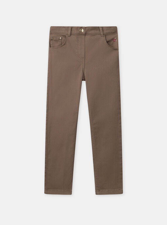 Brown PANTS NISLIMETTE / 25H2PFS1PAN821