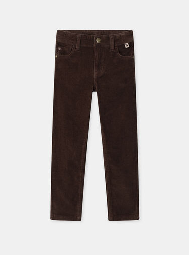 Brown PANTS Brown PANTS NLEDUAGE / 25H3PGT1PAN816