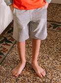 Child boy grey shorts CODAGE / 22E3PGM3BERJ922