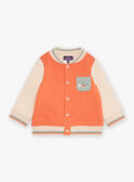 Reversible orange fleece teddy GABASTIEN / 23H1BG71CAR801