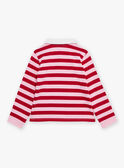 Pink barbapapa and red striped polo shirt GOLFETTE / 23H2PFD1TMLD315
