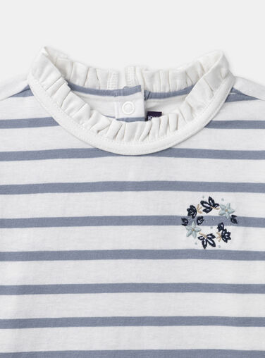 Off white TEE SHIRT LS NLOTILETTE / 25H2PFW1TML009