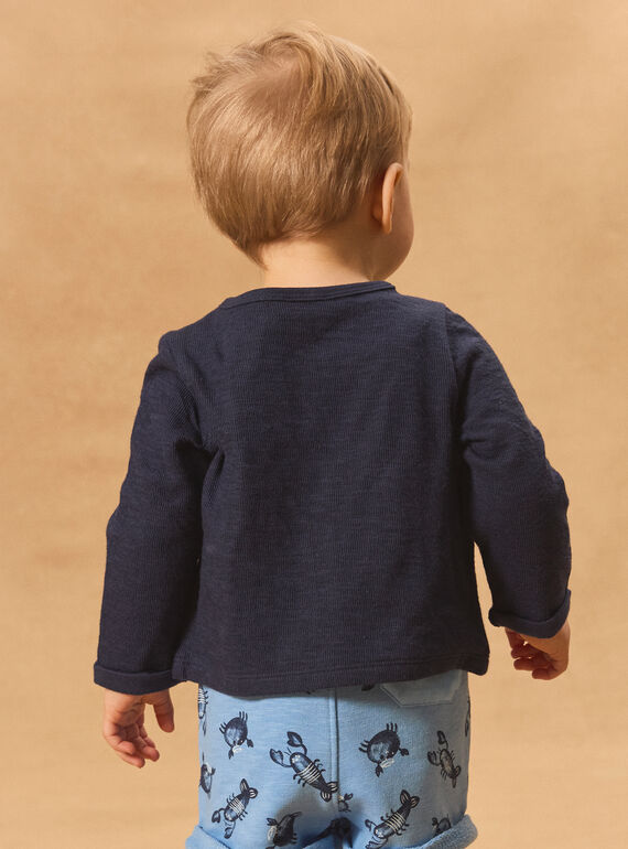 Navy KIDS CARDIGAN MAVIVIEN / 25E1BGQ1GIL070