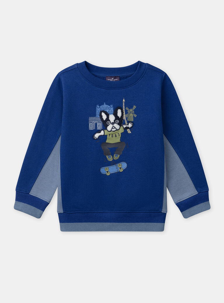 Blue SWEAT SHIRT NUFLEAGE / 25H3PGQ1SWEC209