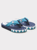 Pale turquoise flip flop RUMESAGE / 19E4PGN1TON203