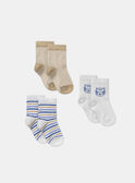 Off white SOCKS SETx3 MACLEMENT / 25E4BG81LC3001