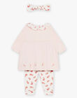 Baby girl dress, legging and headband set DOLAINE / 22H0CFH3ENS307