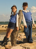 Blue CARDIGAN WHITHOUT SLEEVES MERSADETTE / 25E2PF81CSMC238