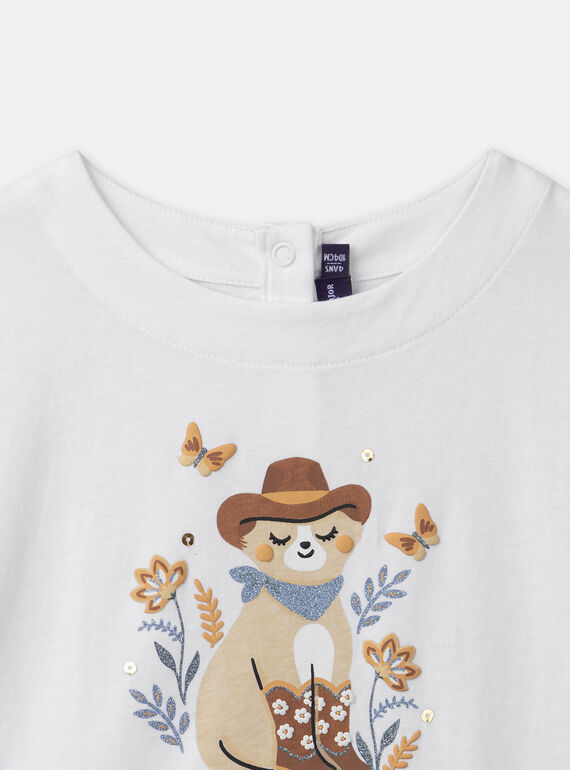 Off white TEE SHIRT SS MLOTETTE / 25E2PFP1TMC001