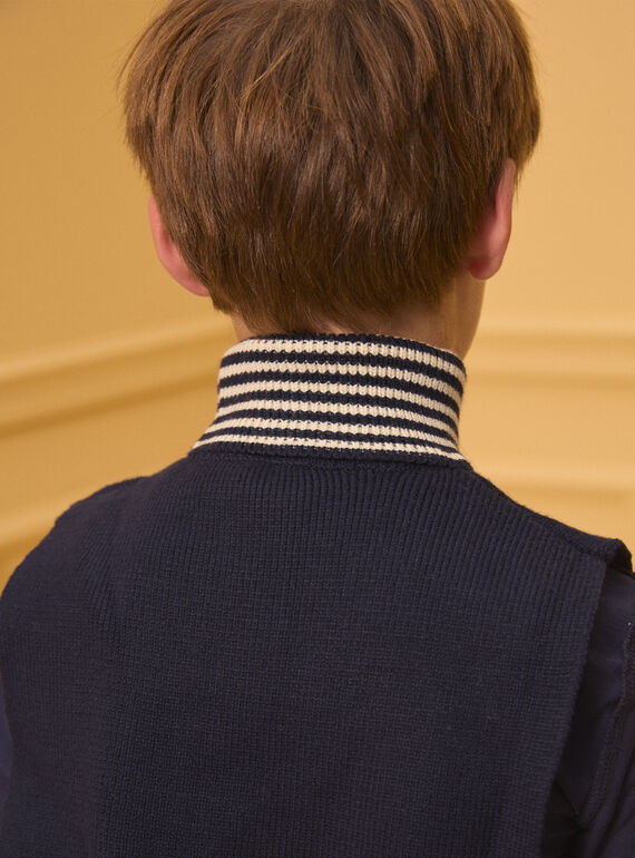 Navy SNOOD 2 LIOCOLAGE / 24H4PG81SN2070