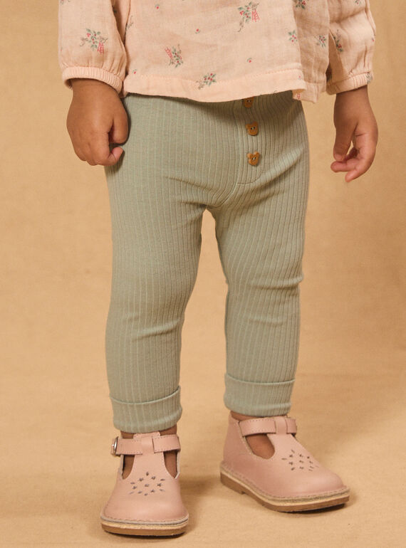 Light green LEGGINGS (bottom) MAILONA / 25E1BF91LGG600