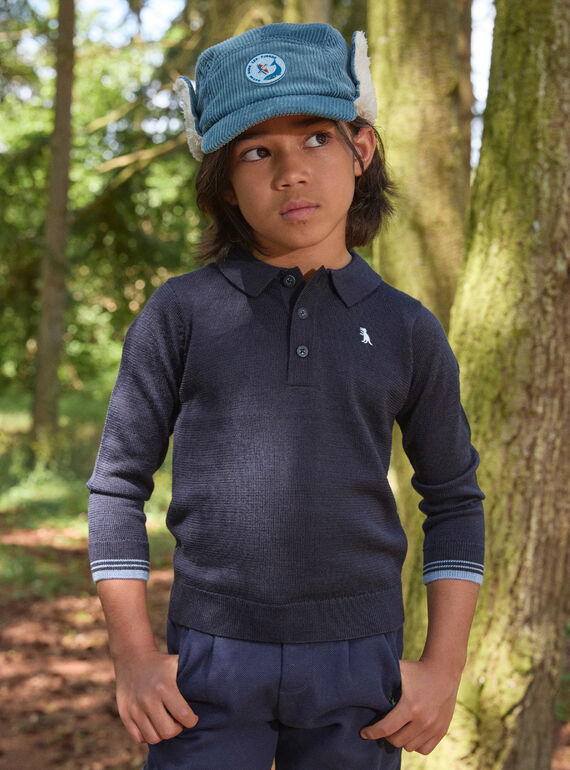 Navy PULLOVER LALFINAGE / 24H3PGS2PUL070