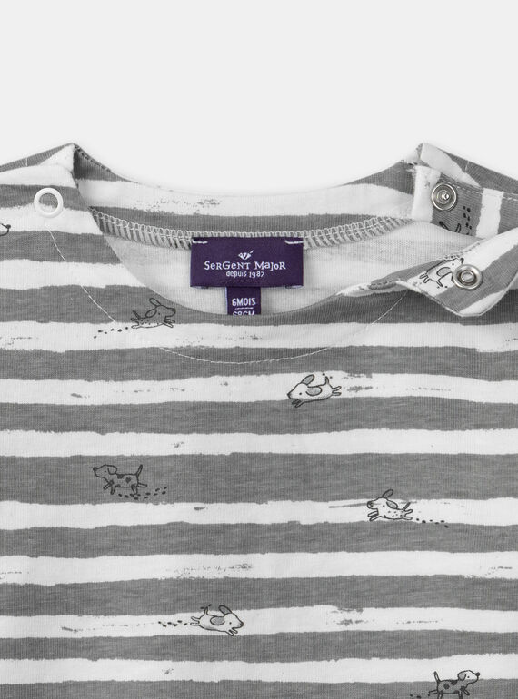 Off white TEE SHIRT LS LAOLIVIER / 24H1BGQ1TML001