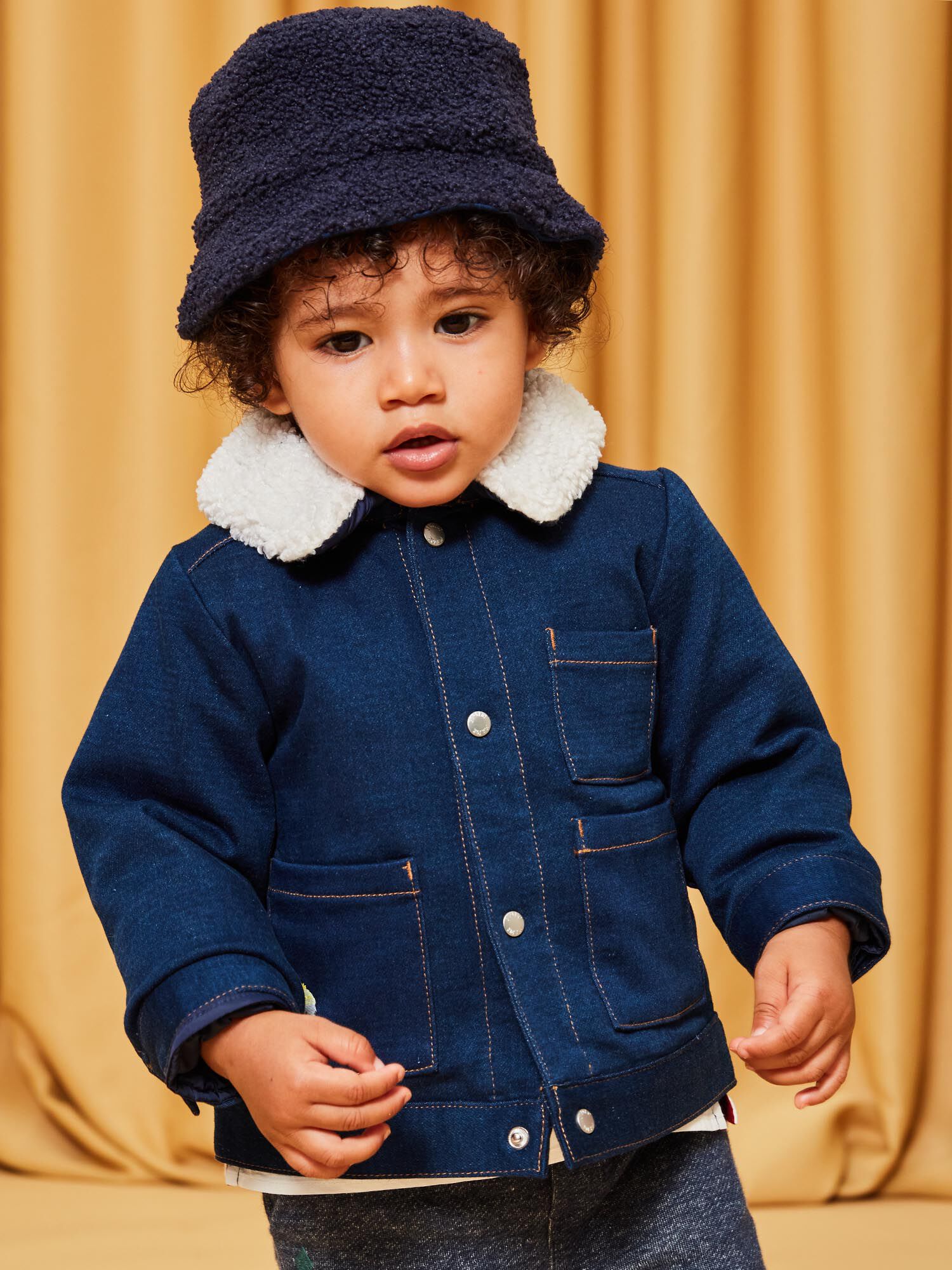 Denim jacket cold shop weather