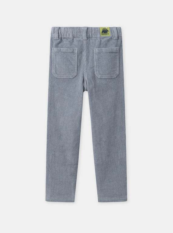 Sky blue PANTS NRACORDAGE / 25H3PGV2PAN216