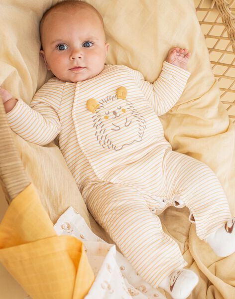 Baby's striped pajamas and socks mixed DOUCE / 22H0CMH1ENS001