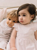 Baby girl formal dress and bloomer CAJUSTINE / 22E1BFH1ROB301