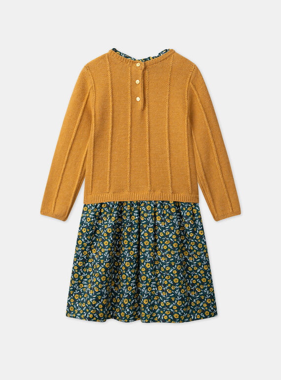 Yellow DRESS LYTRIETTE / 24H2PFO2ROB107