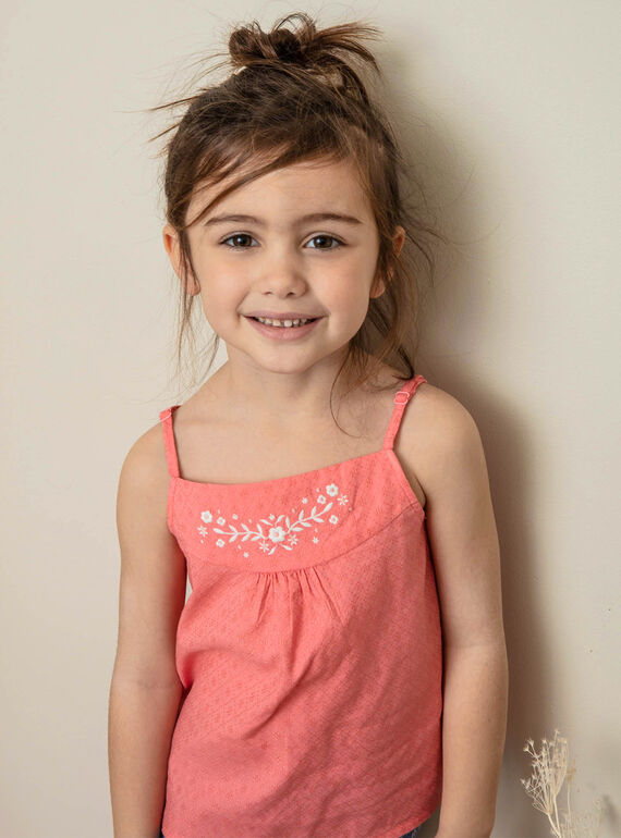 Pink TANK TOP ZUDOUETTE / 21E2PFT1DEBD313