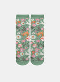 Cat design jacquard Socks KOSSETTE / 24E4PFP1SOQG606